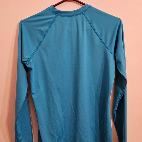 Nike long-sleeved teal top medium - Picture 2 of 6